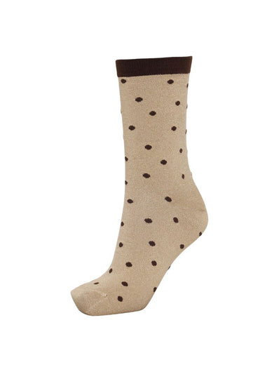 SLF Vida Socks in Cornstalk Dots