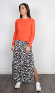 You added <b><u>Bellerose Hozz leopard-print skirt</u></b> to your cart.