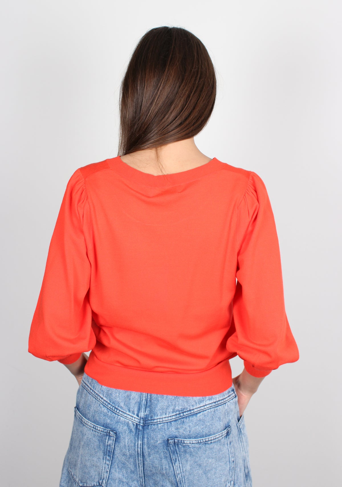 EA Blonk Sweater in Blood Orange