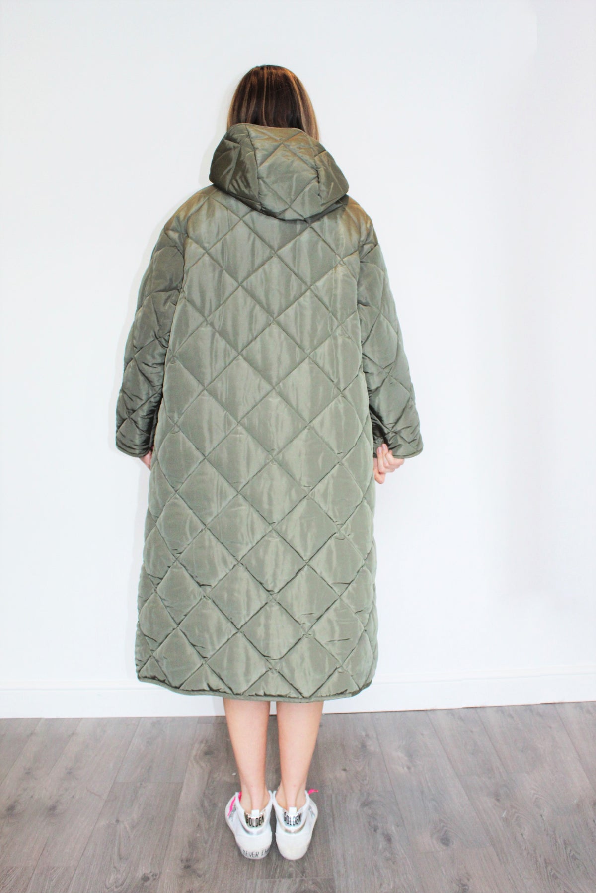 STAND Sue Coat in Army Green