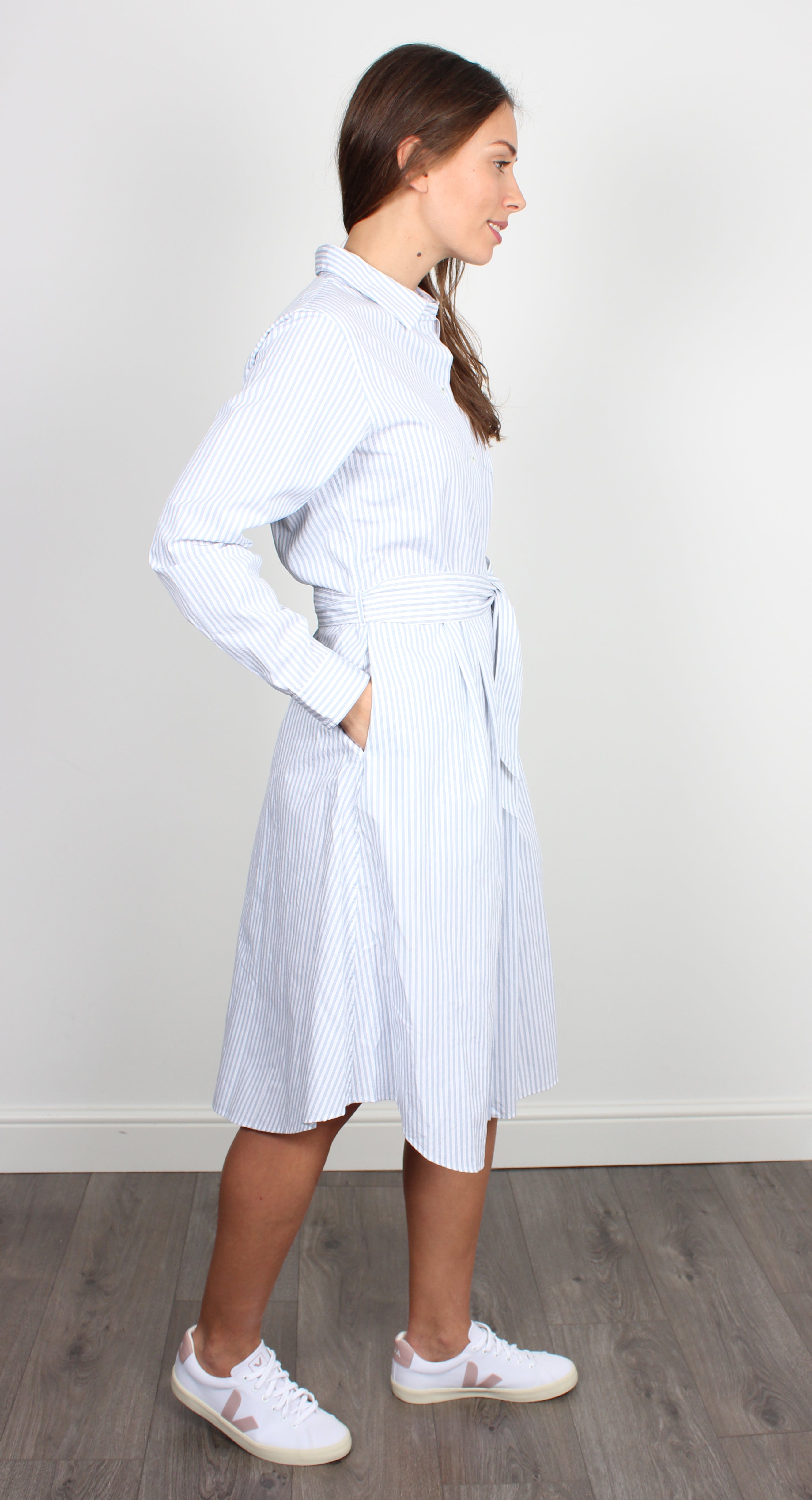Bellerose Gisele striped cotton dress