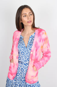You added <b><u>Jumper 1234 tie-dye pink cashmere cardigan</u></b> to your cart.