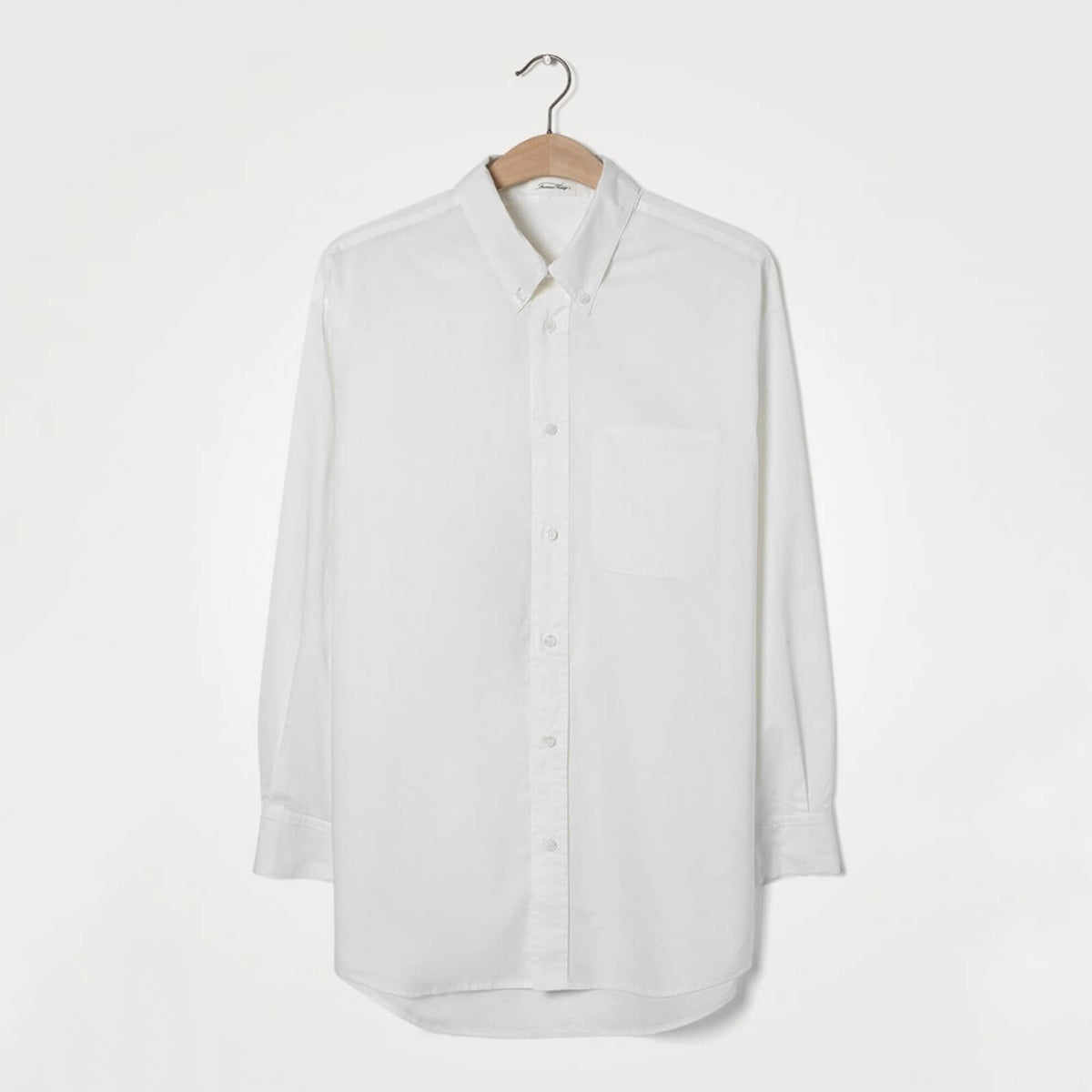 AV KRIM105 Oversized shirt in white