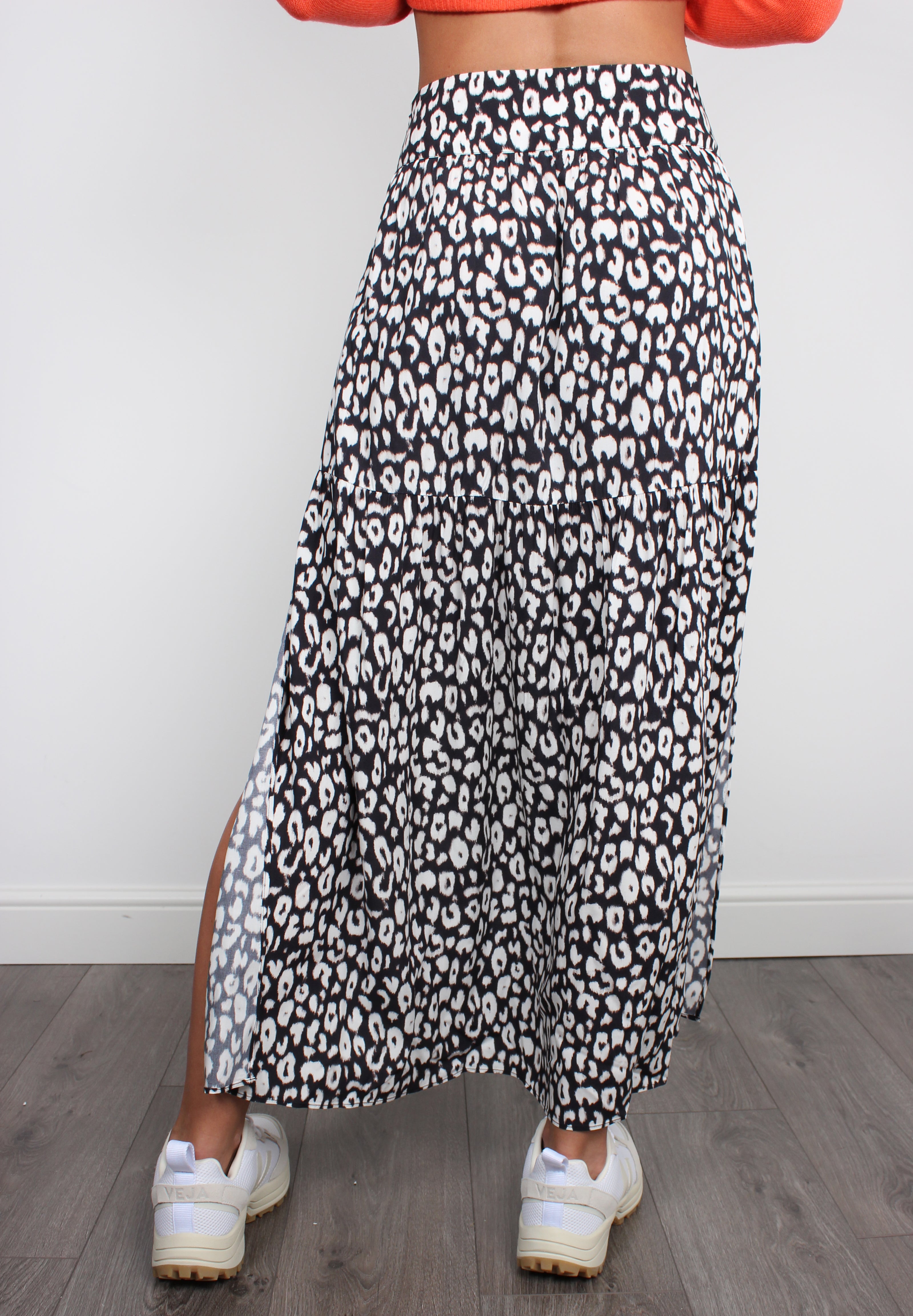 Bellerose Hozz leopard-print skirt