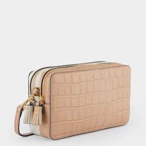 You added <b><u>AH Quilted Double Zip Crossbody in Chalk, Sable</u></b> to your cart.