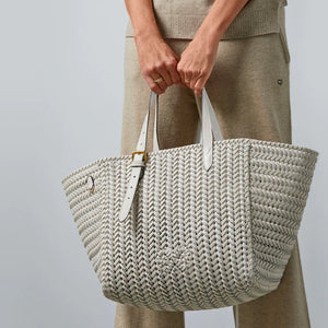 You added <b><u>AH The Neeson Square Tote in Chalk</u></b> to your cart.