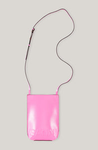 You added <b><u>GANNI A3873 Small Leather Bag in Rose</u></b> to your cart.