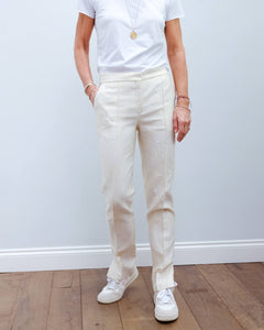 You added <b><u>BMB Lingaard trousers in egg white</u></b> to your cart.