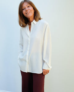 You added <b><u>JOSEPH Bold crepe de chine blouse in ivory</u></b> to your cart.