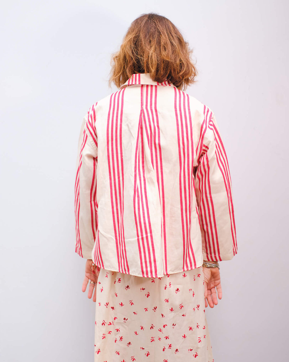 BR Pilous shirt in red stripe