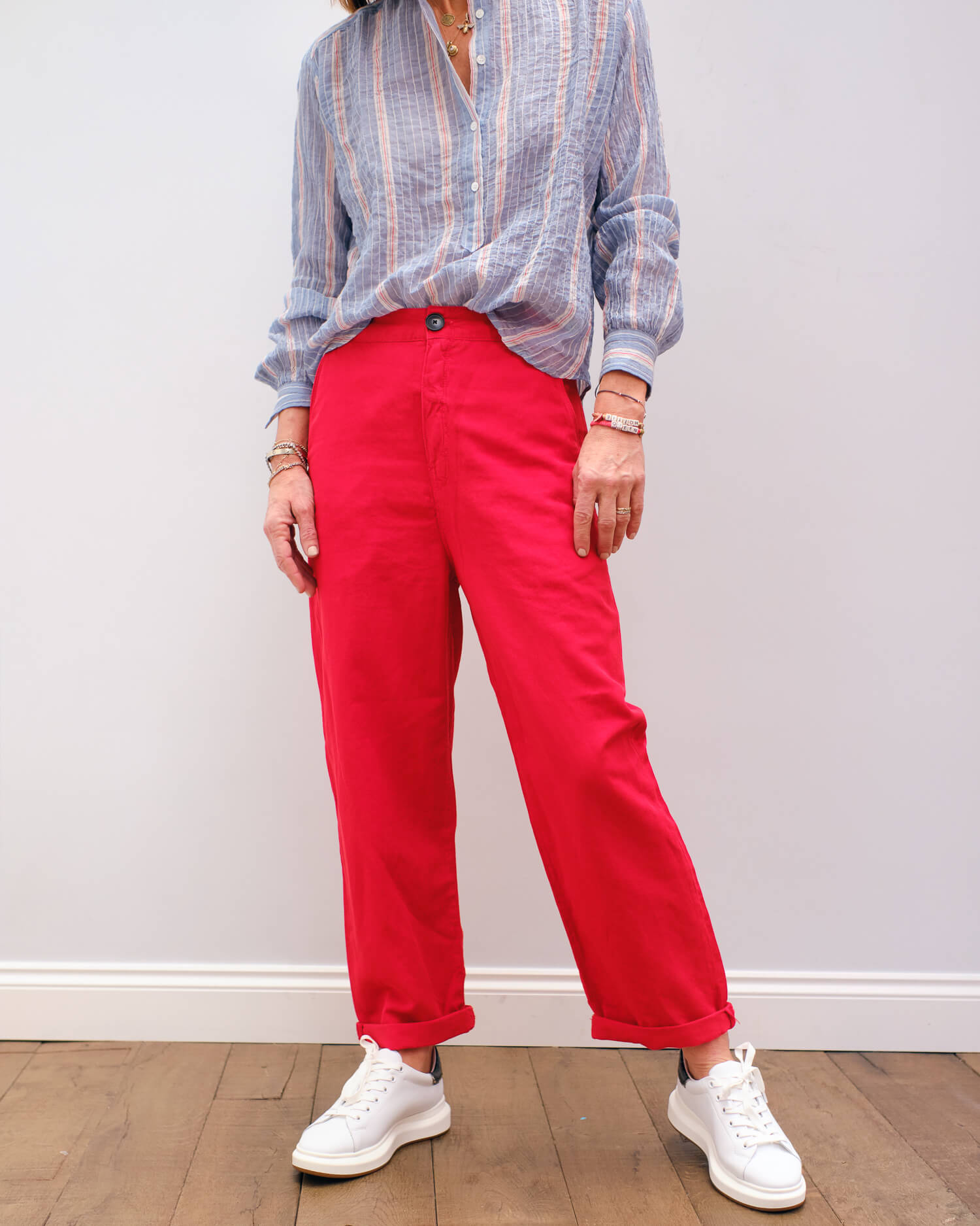 BR Pasop trousers in massai red