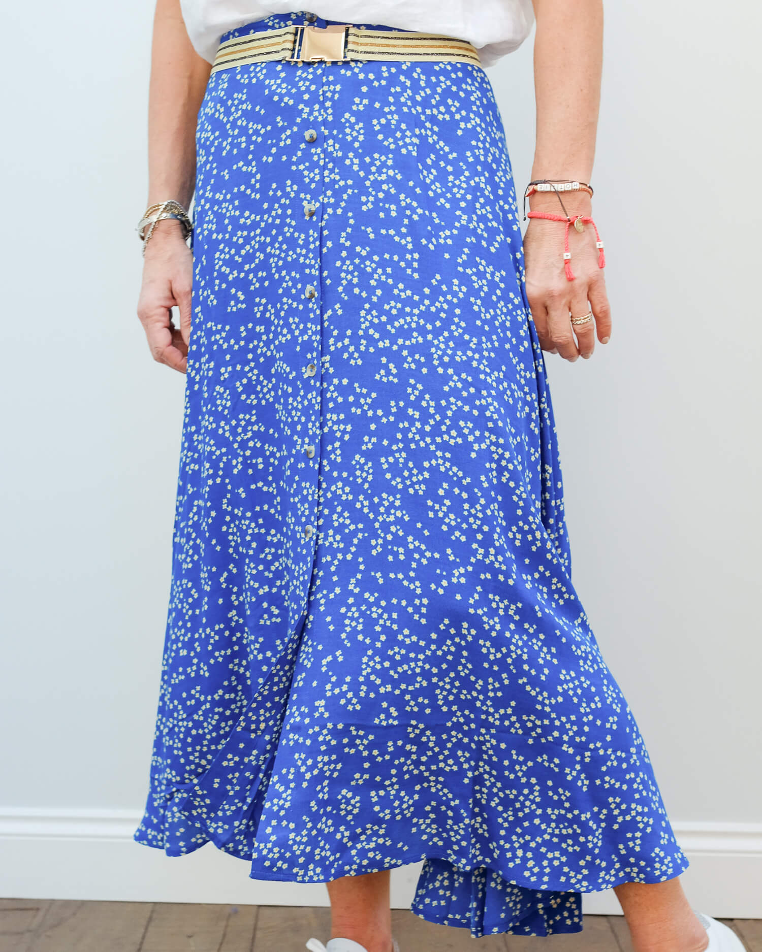 L&H Jacinthe skirt in daisy blue