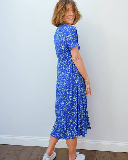 L&H Rimbo dress in daisy blue