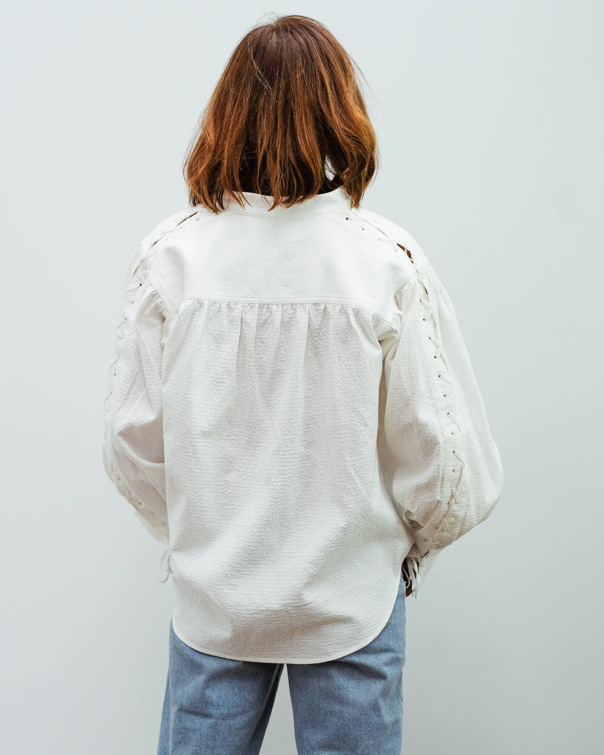 BMB Chalais top in soft white