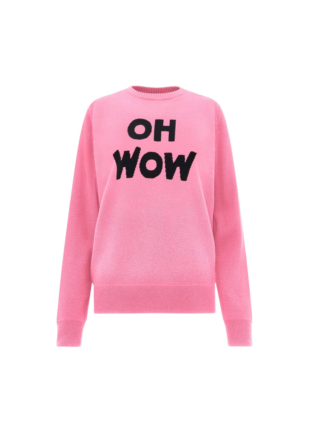 BF Oh Wow jumper in pink