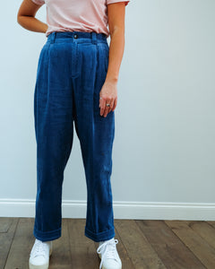 You added <b><u>BR Lazard trousers in blue</u></b> to your cart.