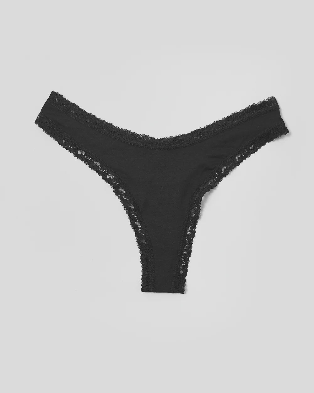 S&S Thong in Black
