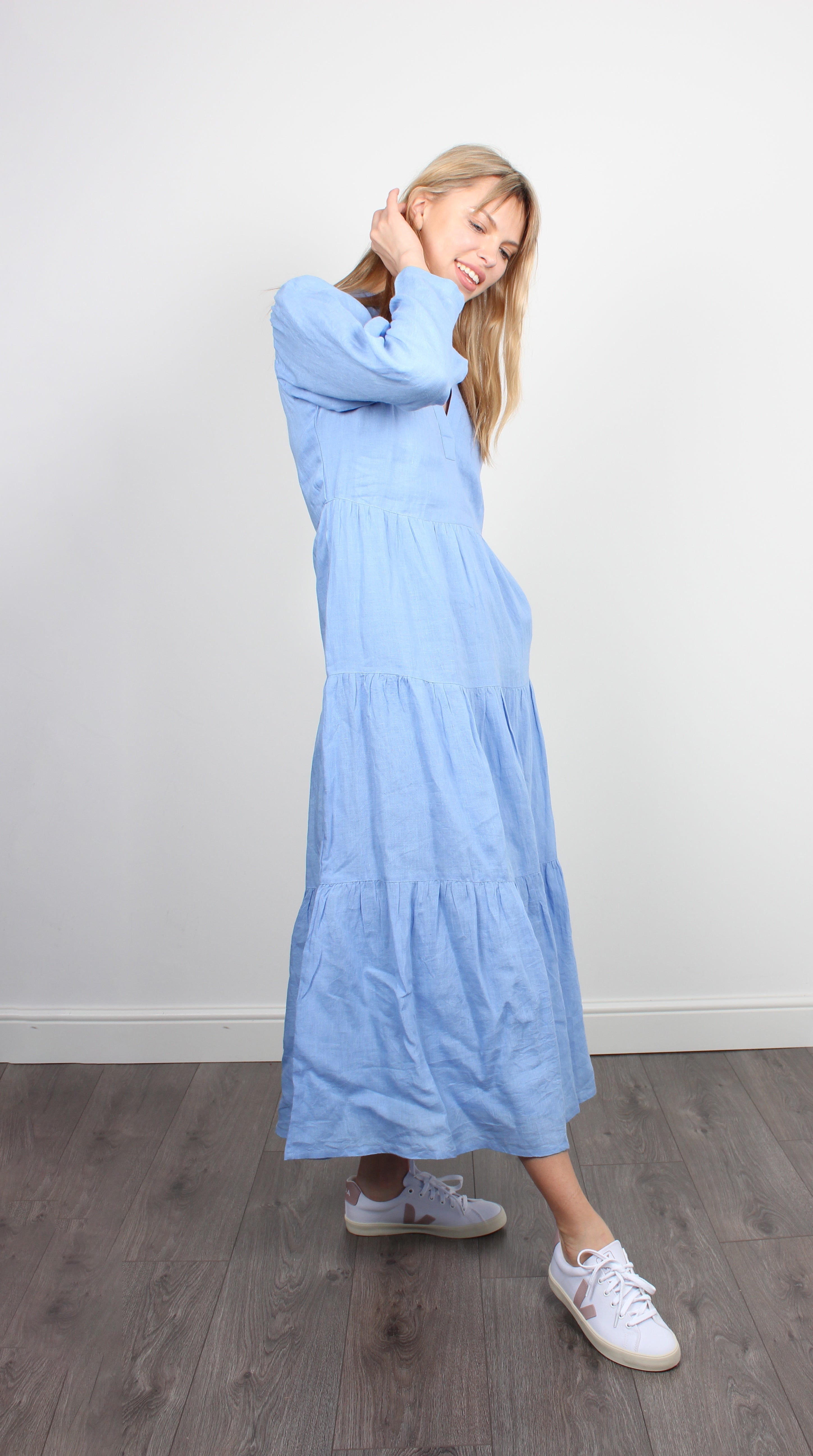 DG Kate Maxi Dress in Blue