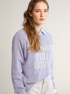 You added <b><u>GG Distressed Jumper with Print in Pastel Lilac</u></b> to your cart.