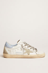 You added <b><u>GG Superstar Leather Trainers in White and Powder Blue</u></b> to your cart.