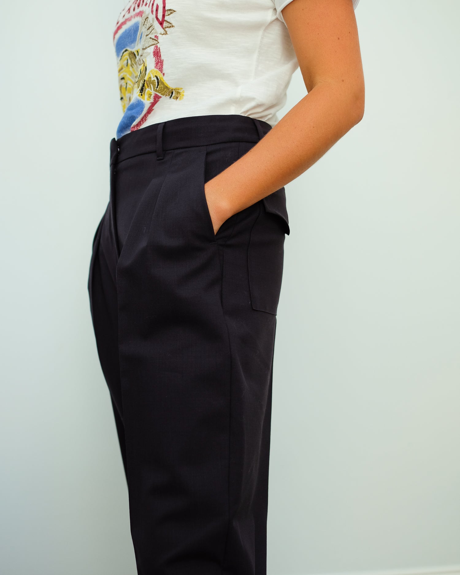MM Orione trousers in navy