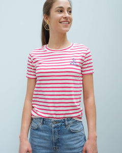 You added <b><u>AB 153229 Tee with chain embroidery in pink</u></b> to your cart.