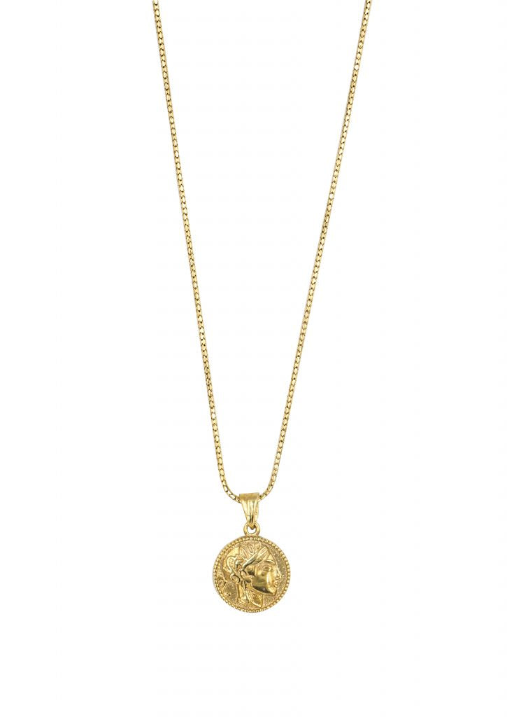 HERMINA Athena snake chain pendant