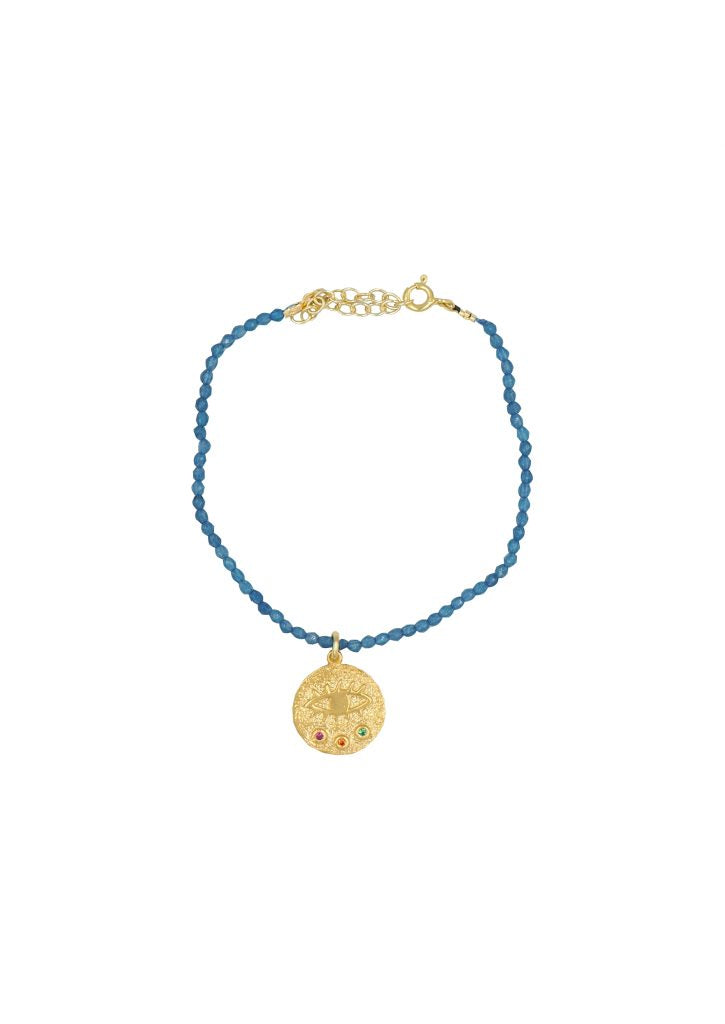 HERMINA Mini kressida blue bracelet