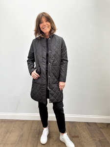 You added <b><u>SLF Fillipa Quilted Coat in Black</u></b> to your cart.