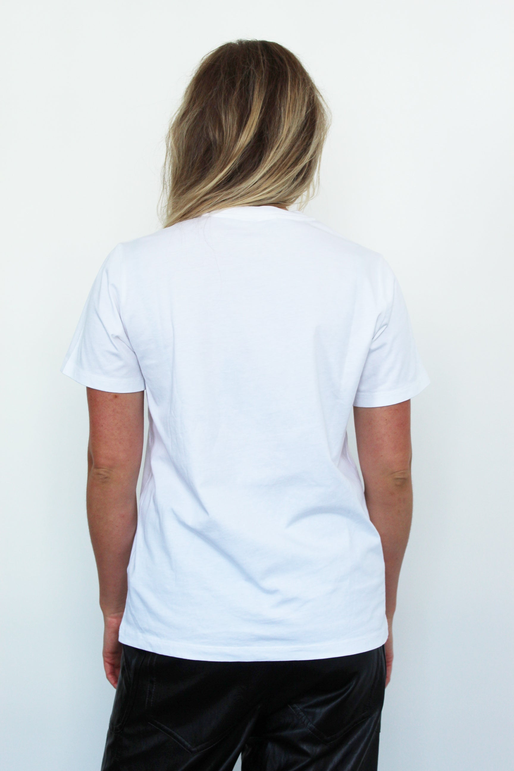 GANNI T2797 Basic Cotton T-shirt in White