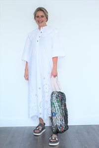 You added <b><u>GANNI F5990 Broderie Oversized Dress in White</u></b> to your cart.
