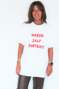 You added <b><u>BF Naked Self Portrait T-shirt in White</u></b> to your cart.
