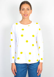 You added <b><u>JU All Over Smiley Long Sleeve T-shirt in White</u></b> to your cart.