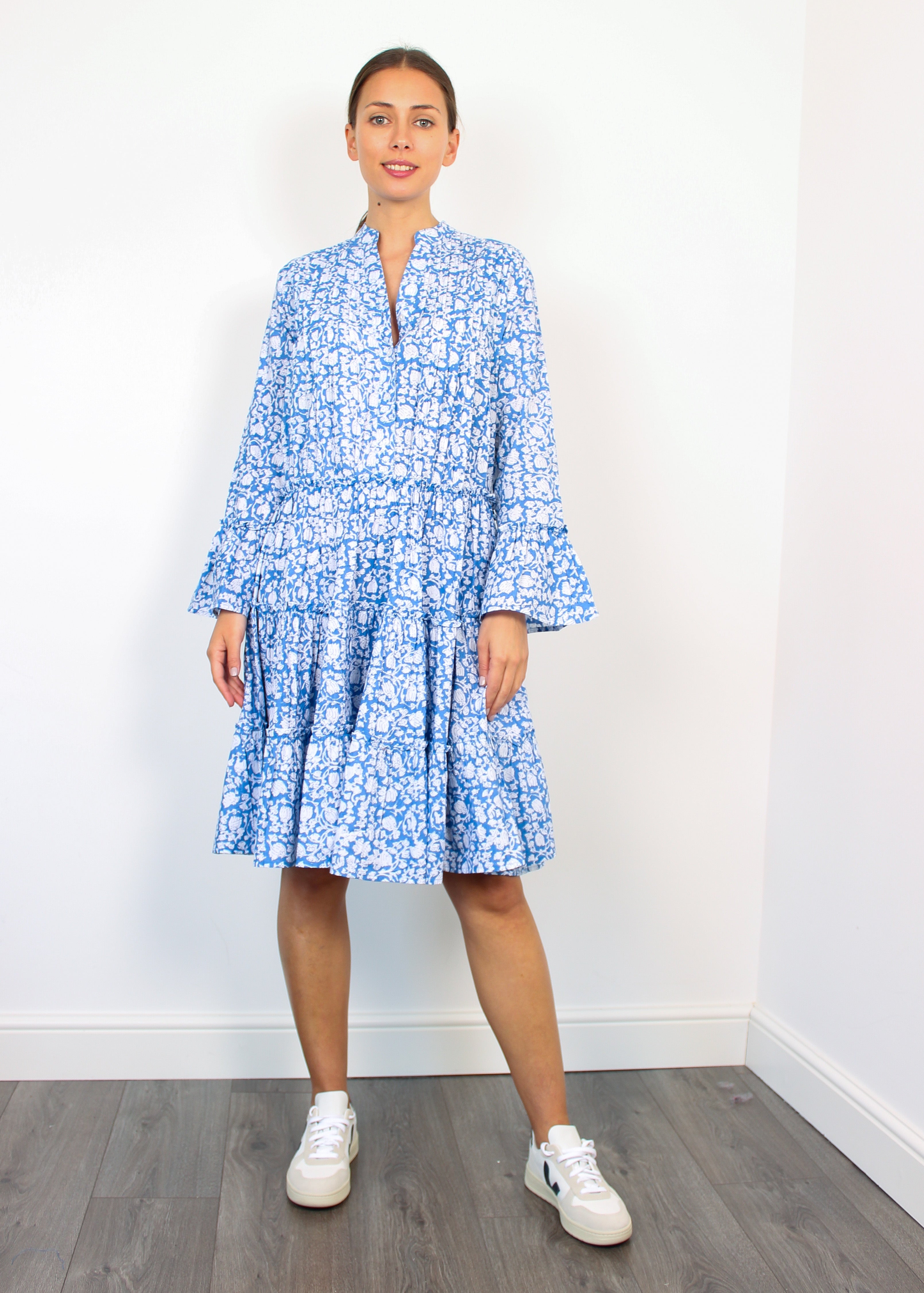 DREAM Elora Dress in Block Print