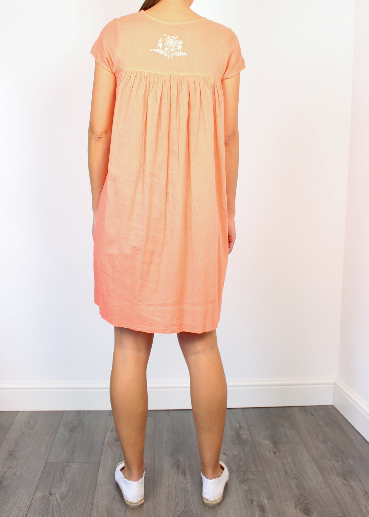 DREAM Beatrice Dress in Coral