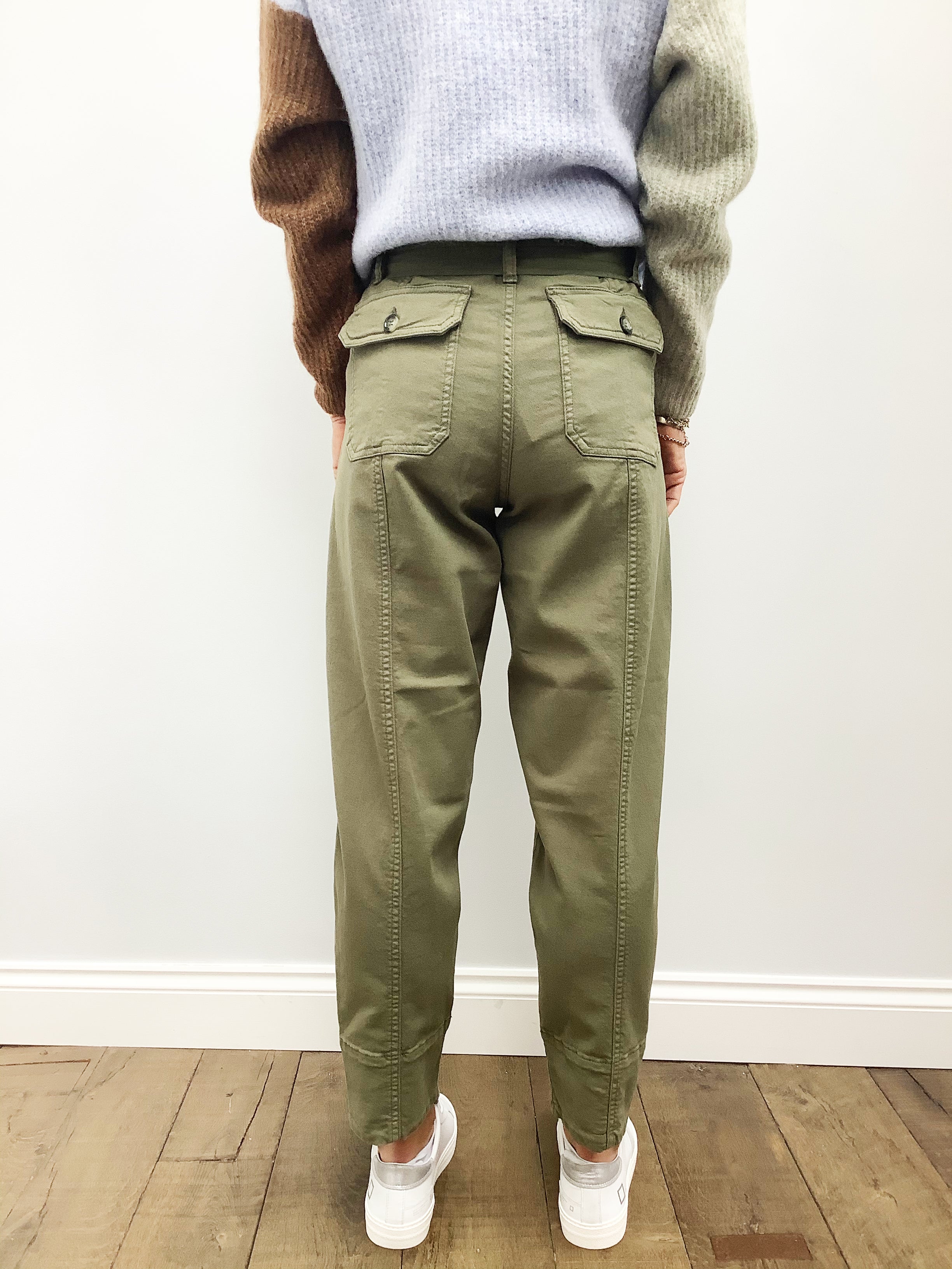 SEC.F Terry Trousers in Olive