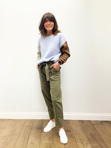 You added <b><u>SEC.F Terry Trousers in Olive</u></b> to your cart.