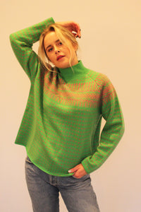 You added <b><u>JU Nordic Winter Sweater in Bright Green & Grey</u></b> to your cart.