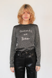 You added <b><u>BF Diamonds are Forever Jumper in Black & Silver</u></b> to your cart.