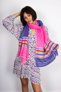 You added <b><u>ANNA 5206 Himalaya Scarf in Pink and Blue</u></b> to your cart.