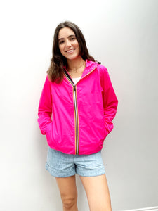 You added <b><u>K-WAY Le Vrai Claude Jacket in Pink Fluo</u></b> to your cart.