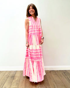 You added <b><u>D SL Long Dress in Neon Pink, White</u></b> to your cart.