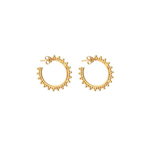You added <b><u>I AM JAI 1650A Small hoop ball earring in gold</u></b> to your cart.