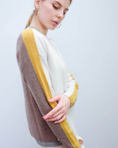 You added <b><u>V Polly cashmere knit in milk</u></b> to your cart.