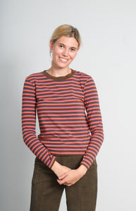 You added <b><u>LOR Luxe stripe top in toffee</u></b> to your cart.