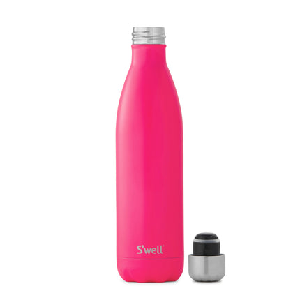 S'well water bottle in satin pink