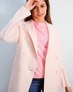 You added <b><u>HWL Pressed wool blazer in pastel pink</u></b> to your cart.