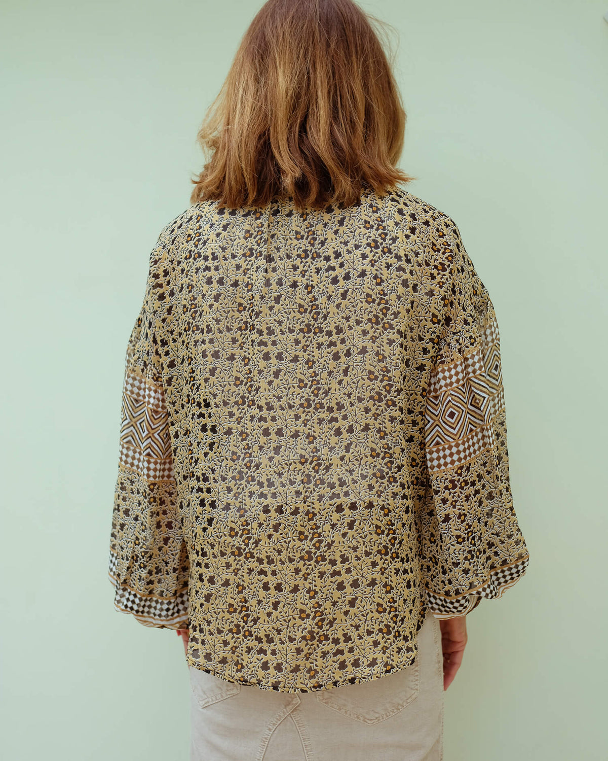 M Mission blouse in sienna