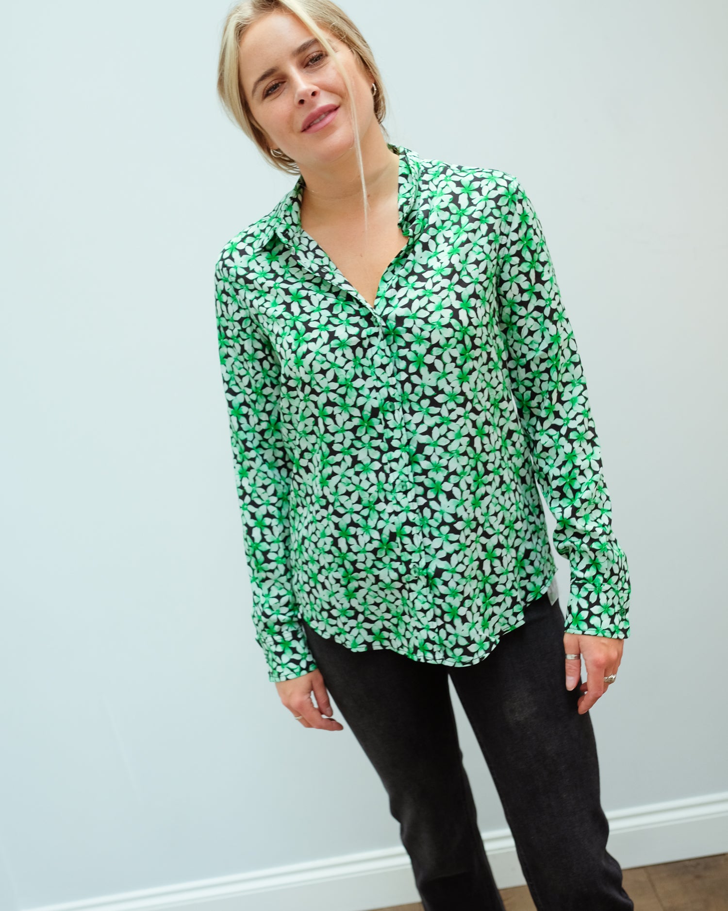 PP Gail Shirt in Pretty 02 Green