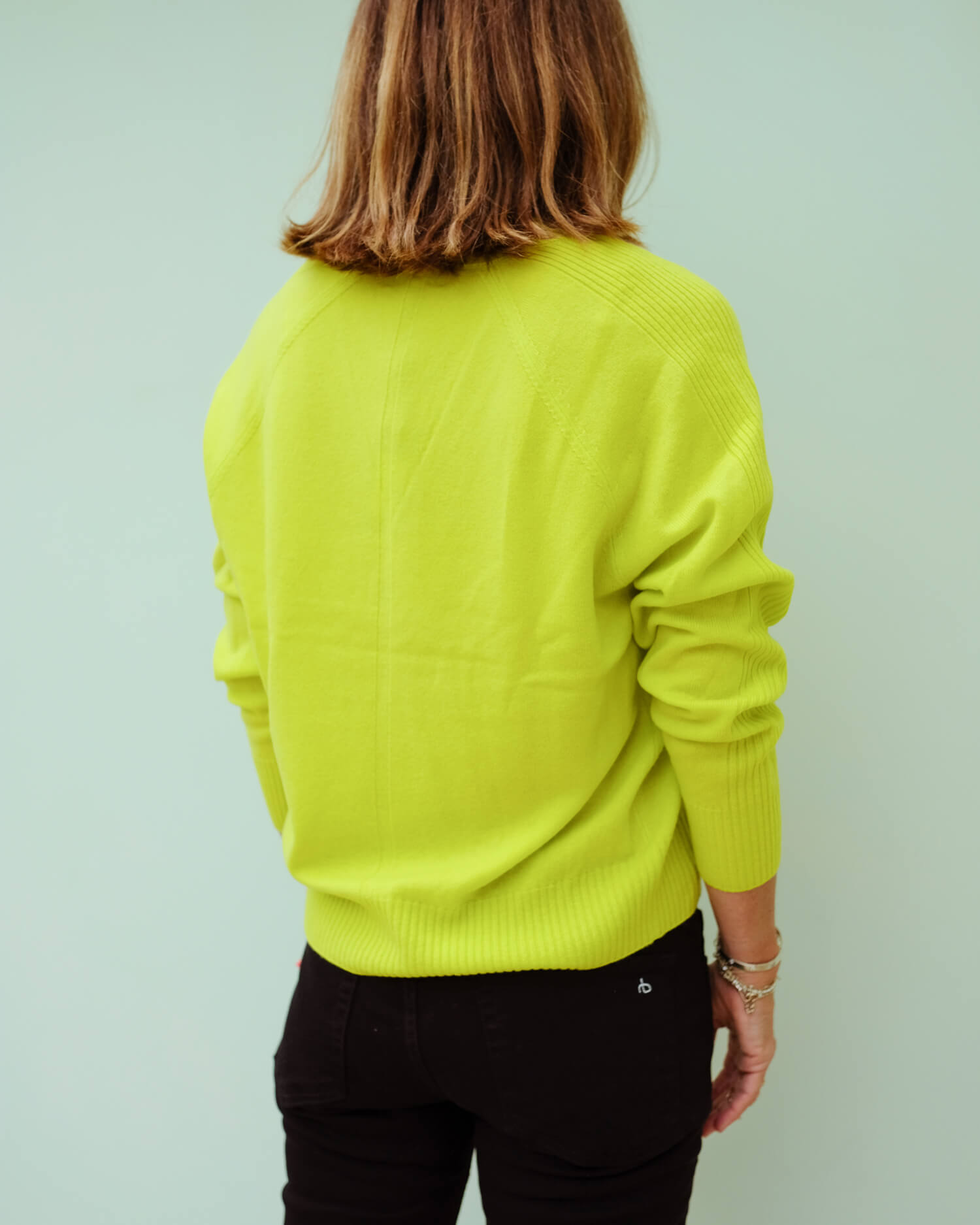 R&B Gio cashmere in lime